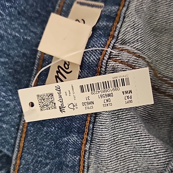 NWT Madewell Perfect Vintage Flare Jeans - Picture 6 of 10